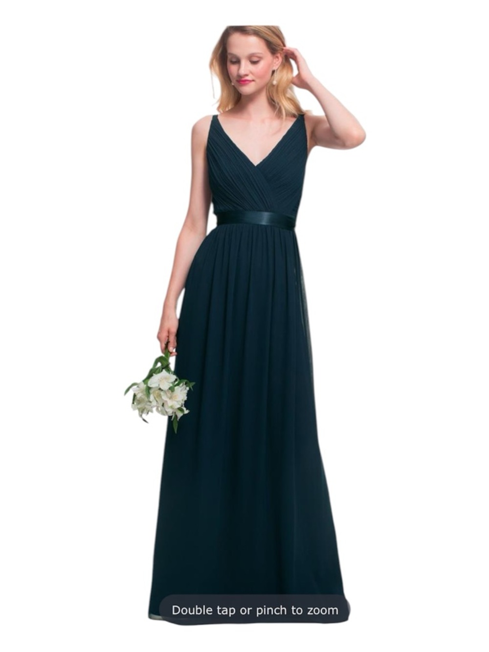 Elegant V-Neck (Dress is black same style)Maxi Dress